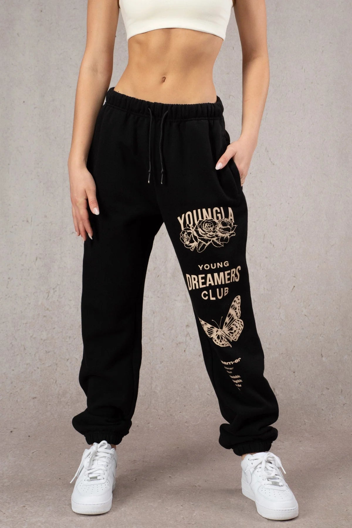 YoungLA Dreamers Joggers Negro