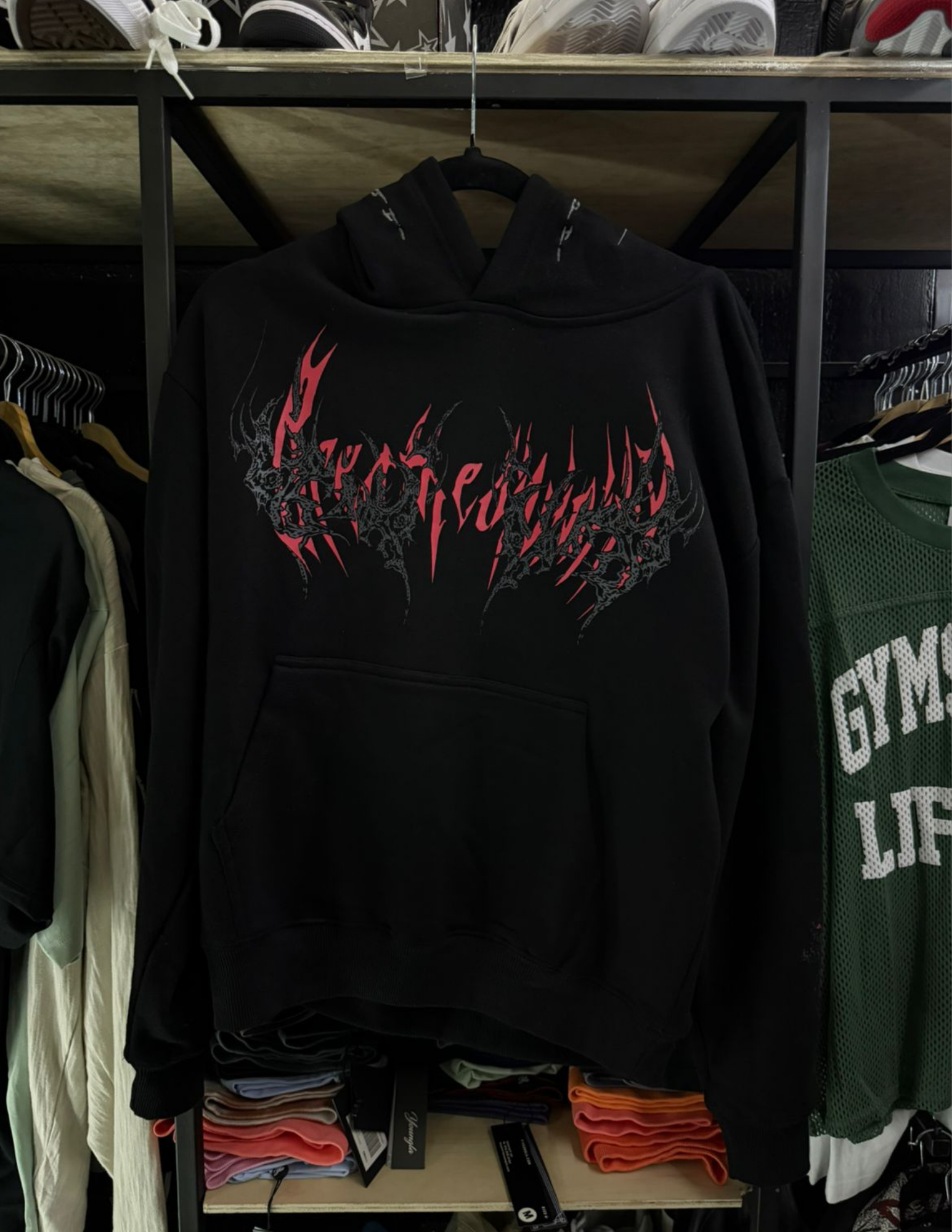 Breathedivinity Thunder Hoodie Red