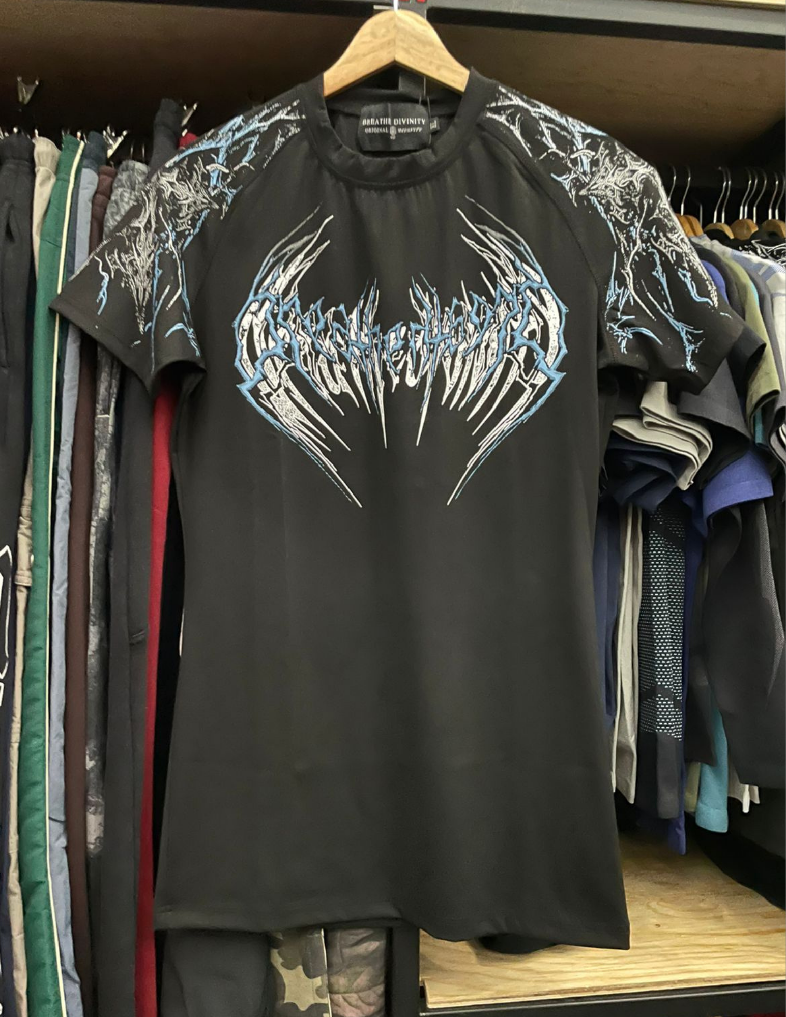 Breathedivinity Thunder Compression Blue