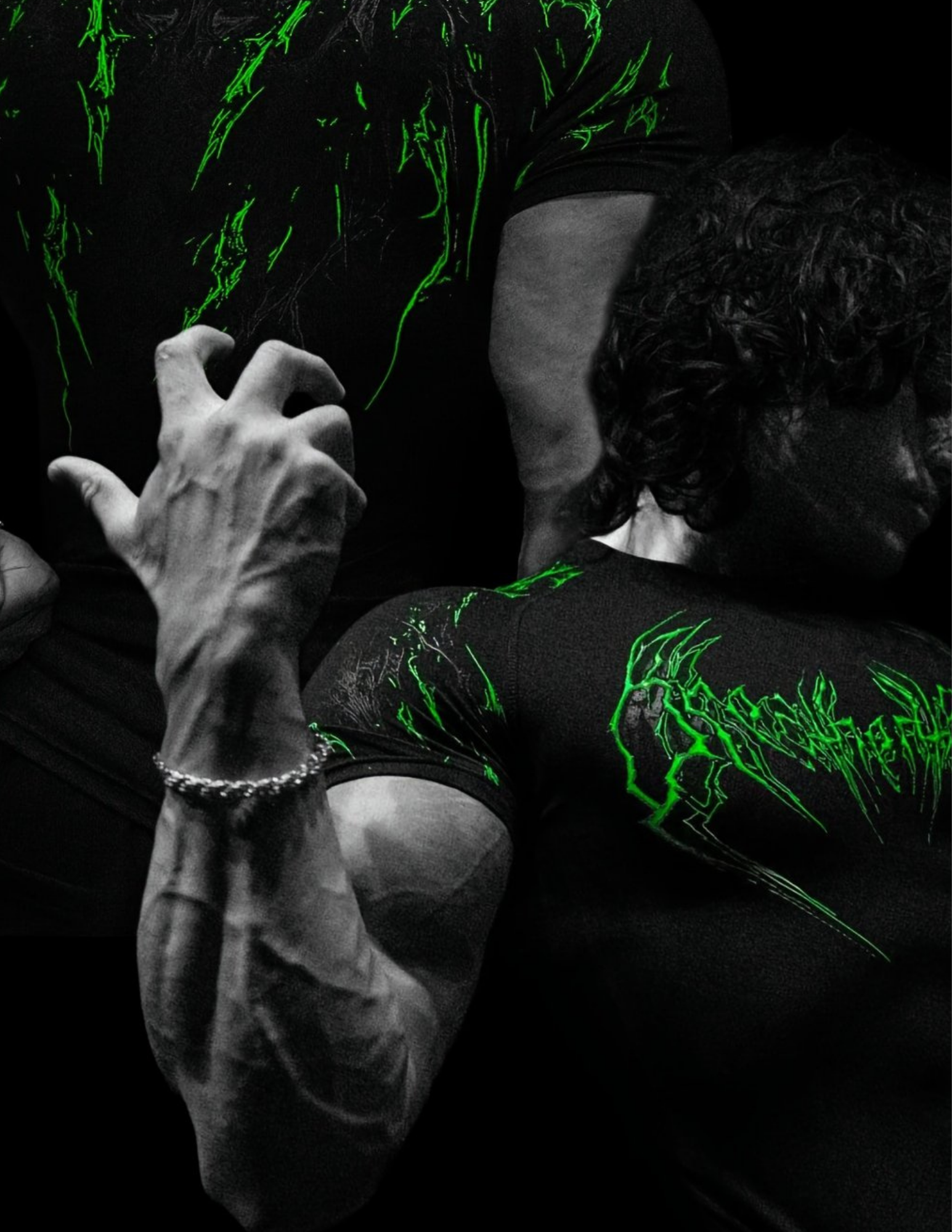 Breathedivinity Thunder green Compression