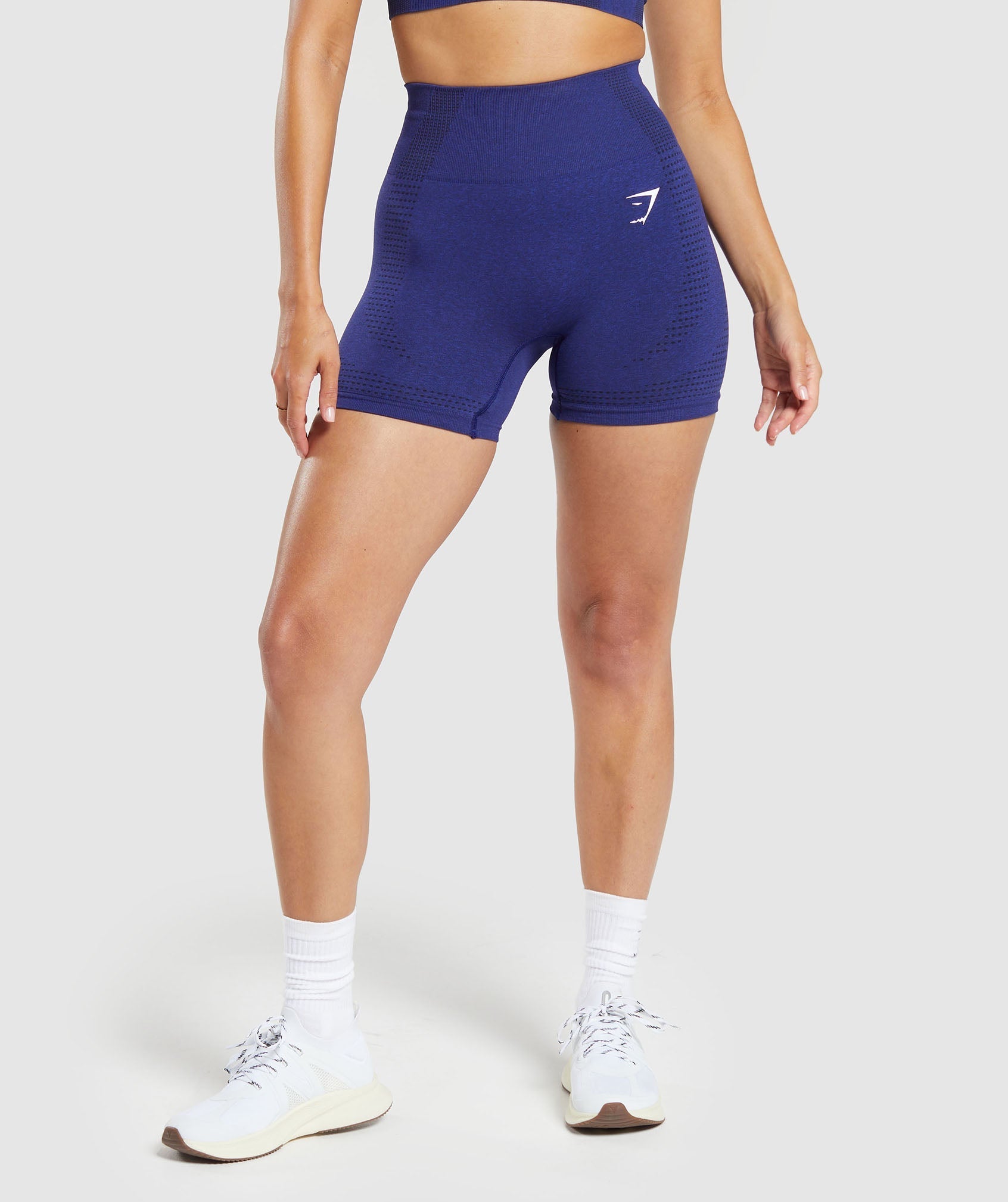 GymShark Vital Shorts Fawn Marl Morado