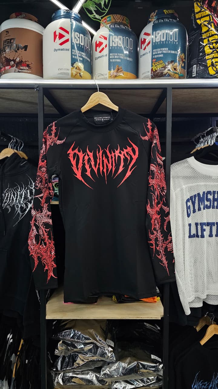 Breathedivinity Compression Dragon Line Red