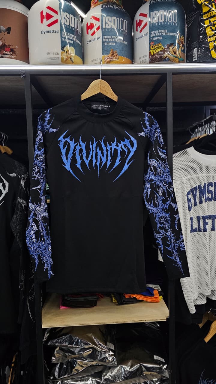 Breathedivinity Compression Dragon Line Blue