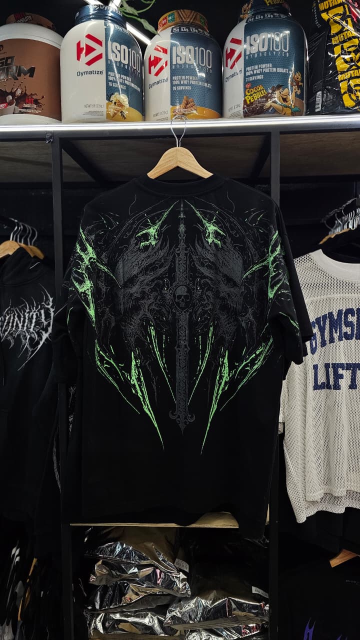 Breathedivinity Over Thunder Skull Green