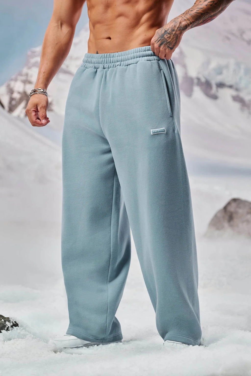 YoungLA Comfy Collection Sweats Sky Blue