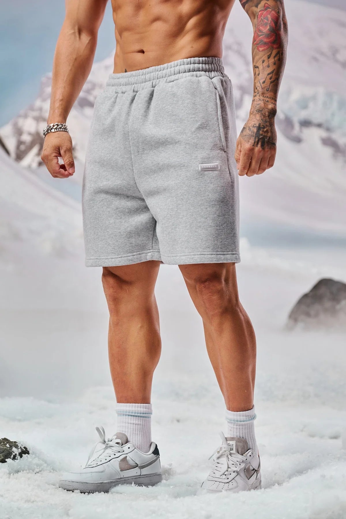 YoungLA Comfy Collection Shorts Gray