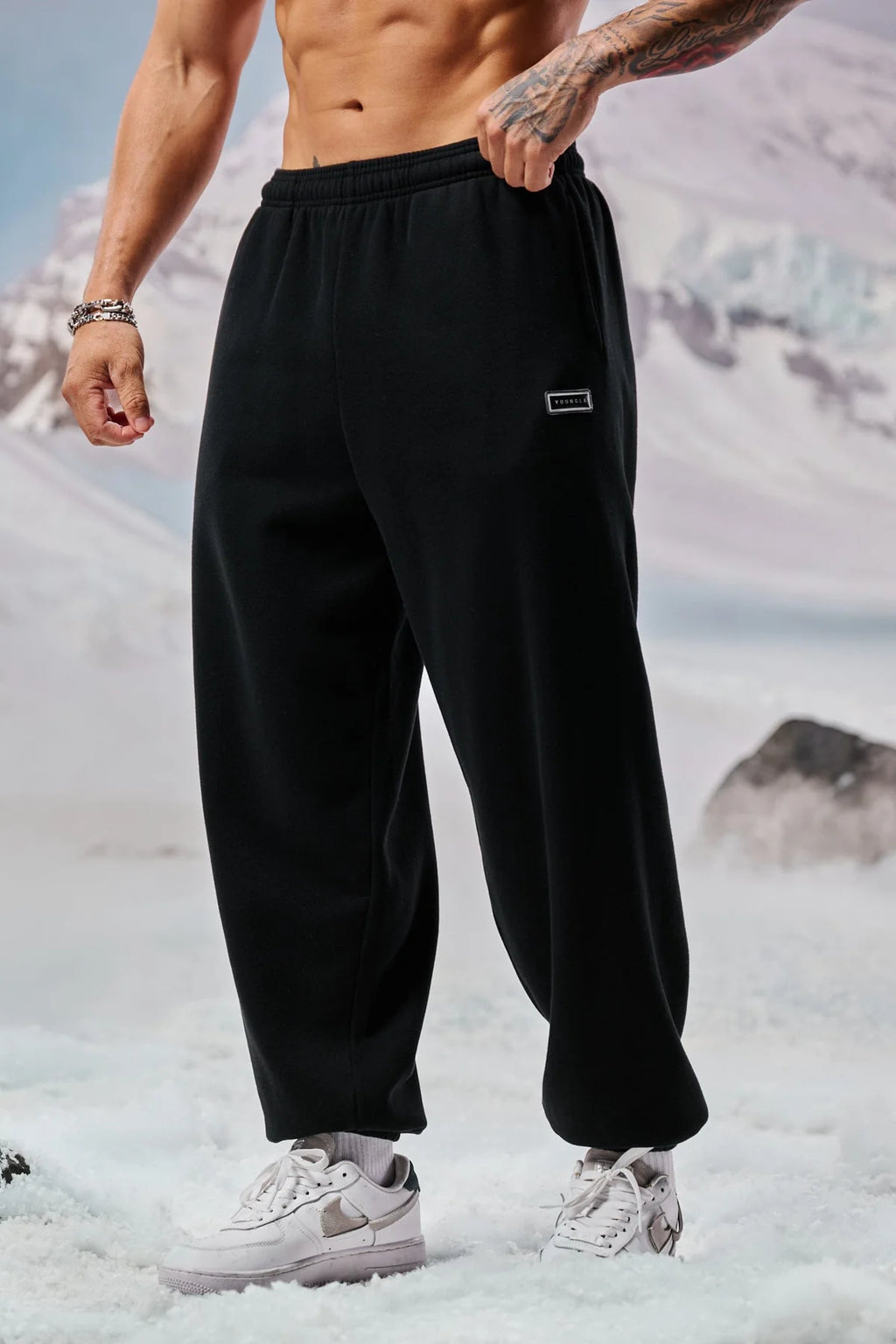 YoungLA Comfy Collection Joggers Negro