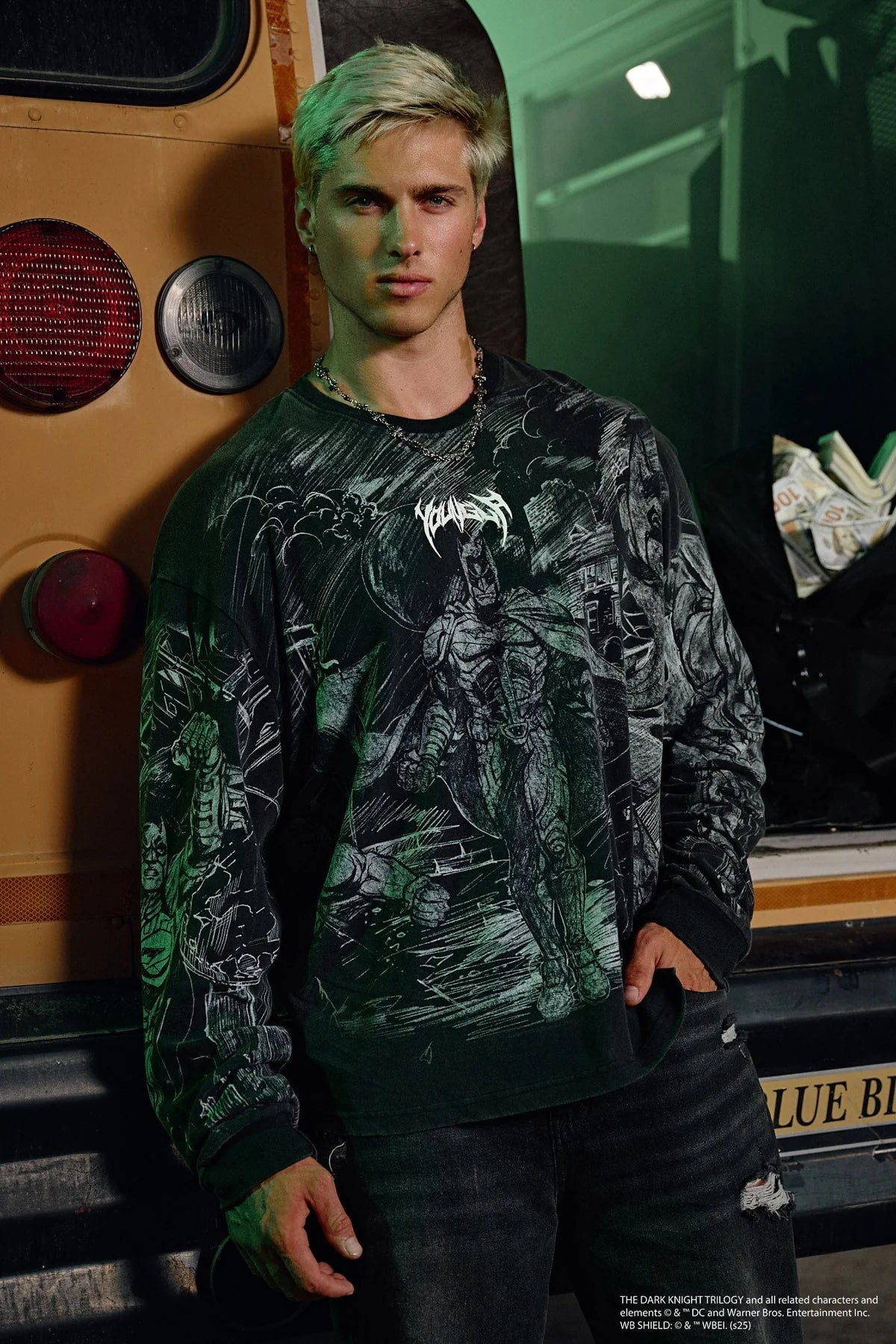 YoungLA BATMAN Comic LongSleeves V2