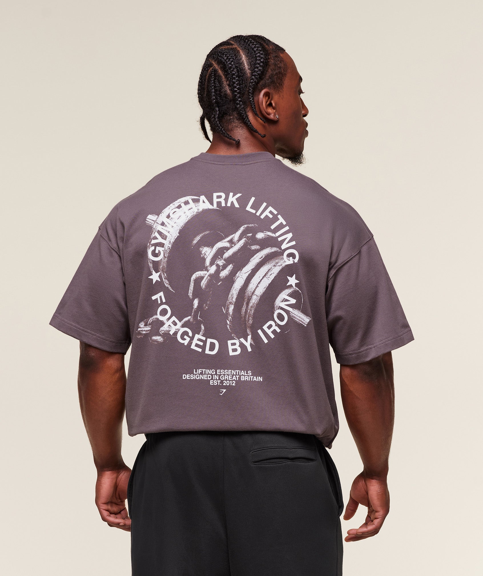 GymShark Forged by Iron Brushed morada