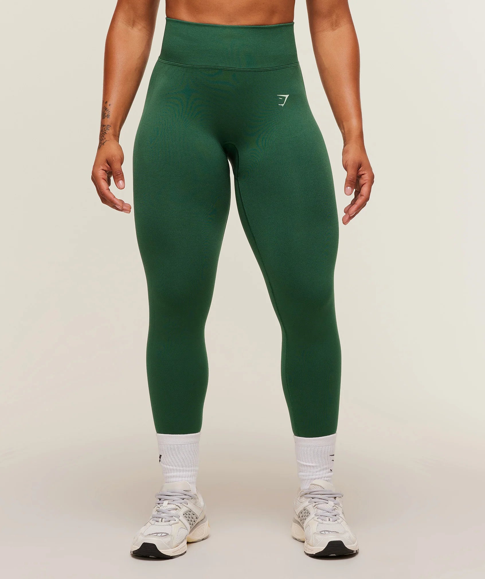 GymShark Lift Seamless Leggings Green