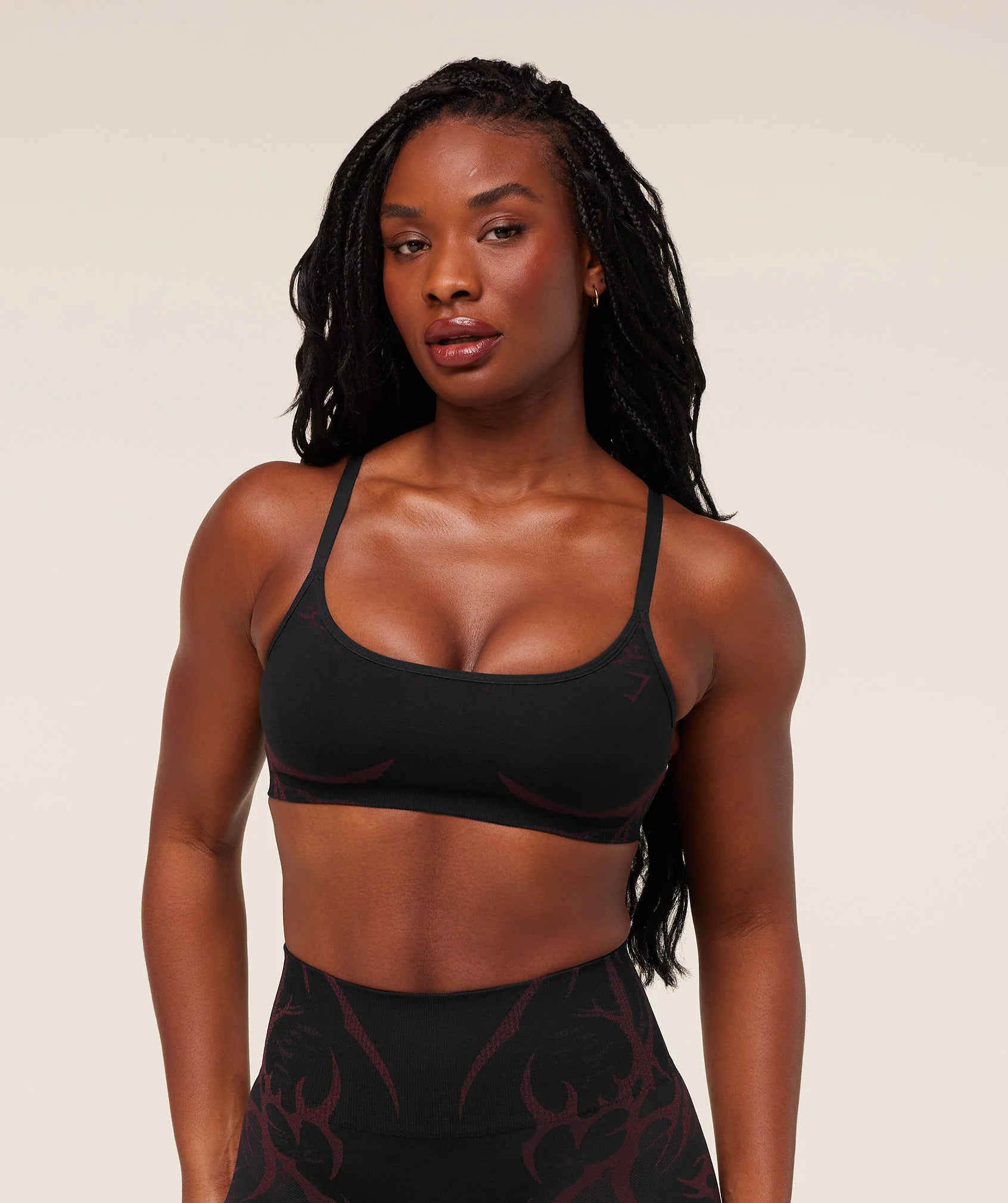 GymShark Storm Seamless Bra Black