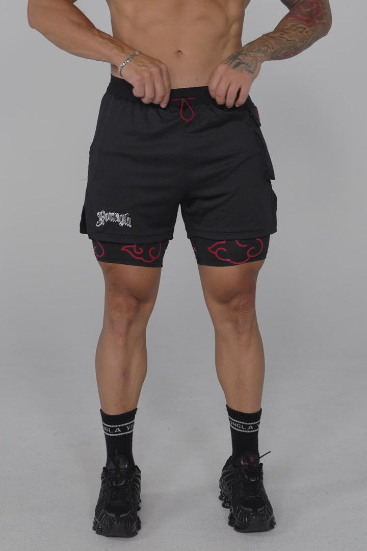 YoungLA Naruto Compression Shorts