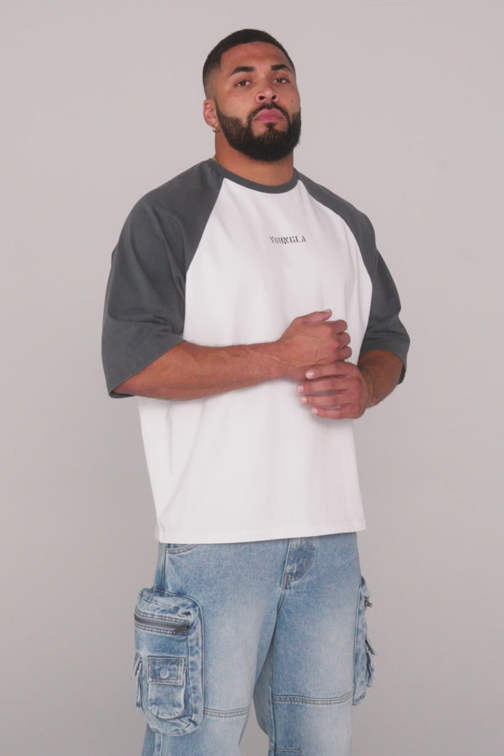 YoungLA Oversized Baseball Tees Dark Camo