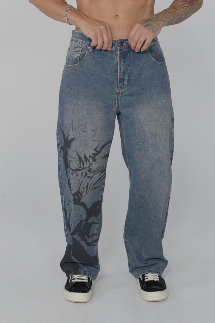 YoungLA Naruto Denim Jeans