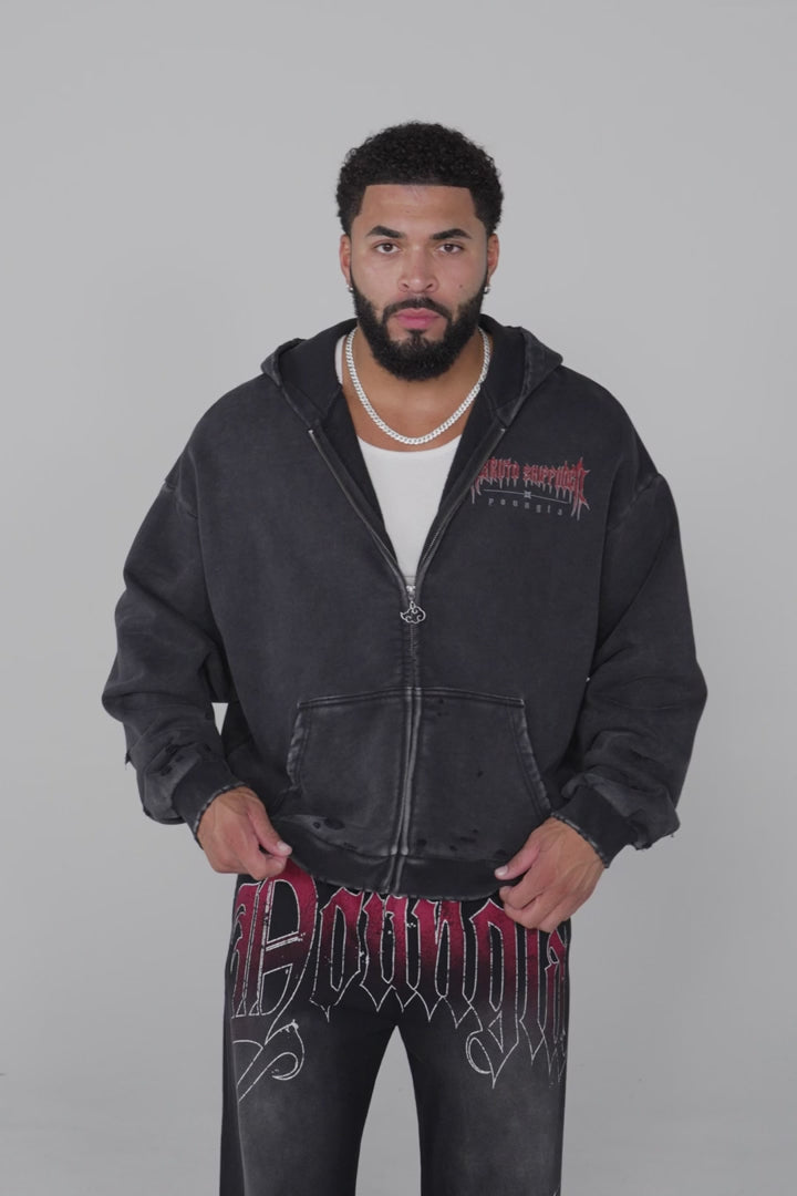 YoungLA Naruto Zip-Up Hoodies