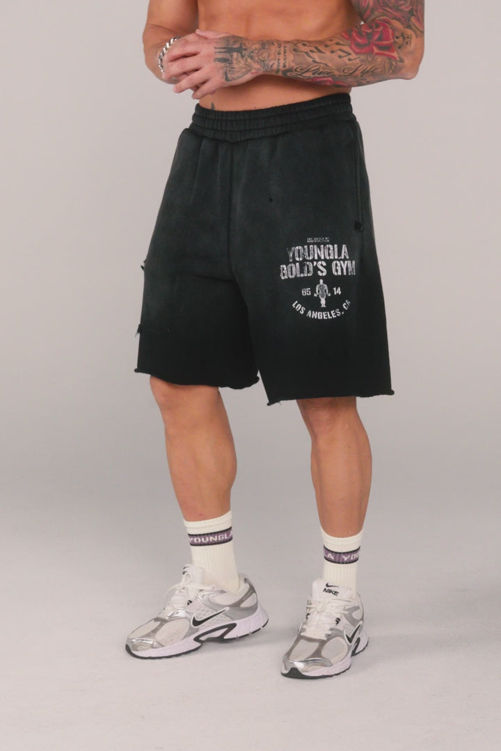 YoungLA Gold's Iron Legacy Shorts