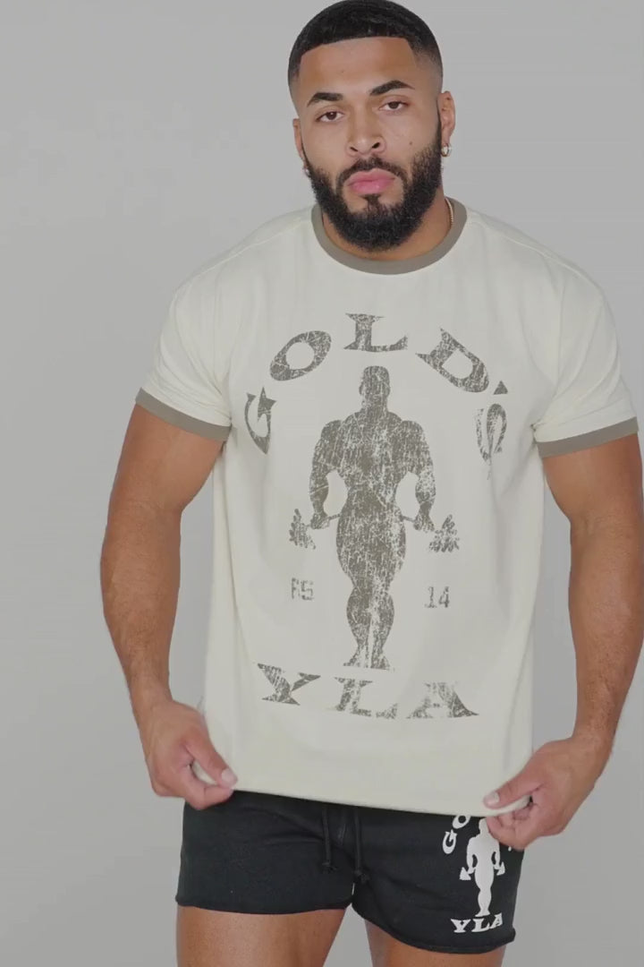 YoungLA Golds Gym Ringer Tees