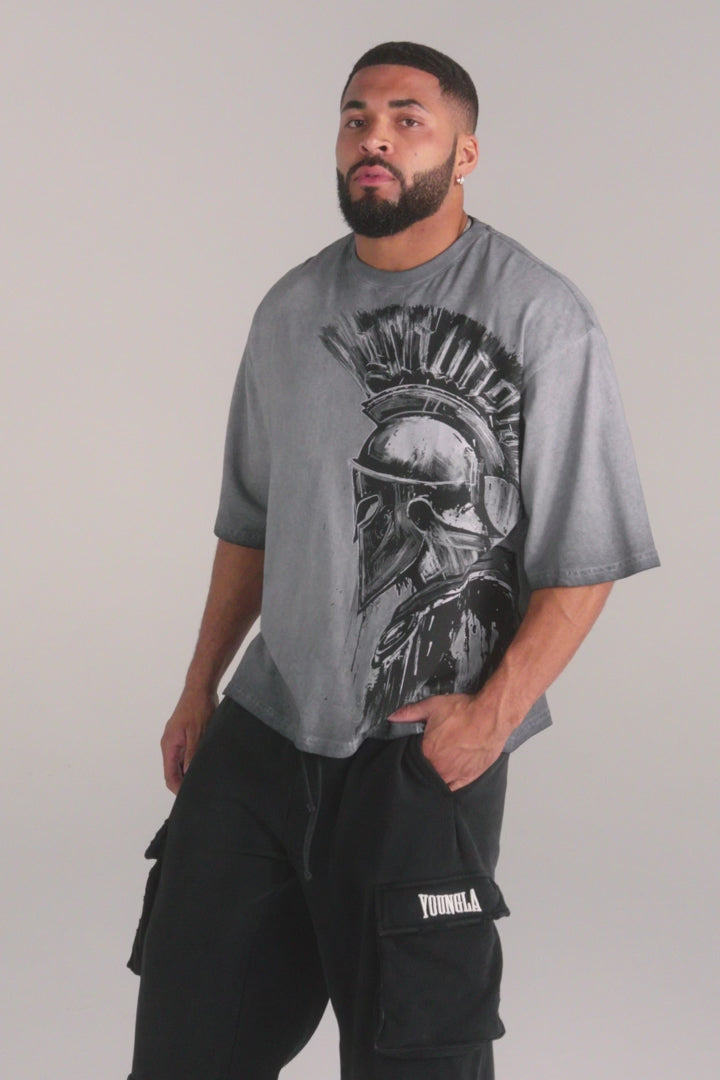 YoungLA Spartan Tee Black