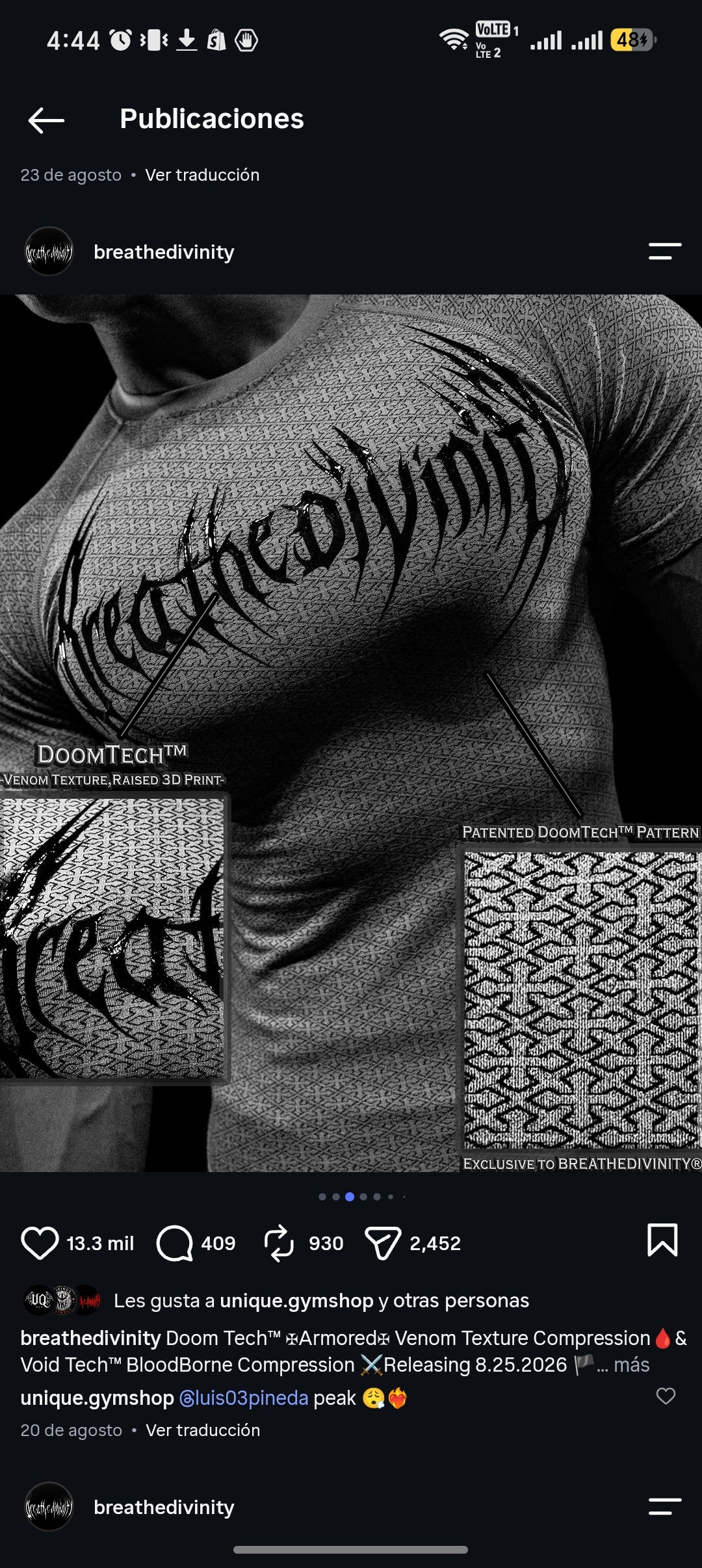 Breathedivinity Doomtech Armored Venom
