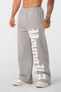 YoungLA Big Patch Sweats Grey
