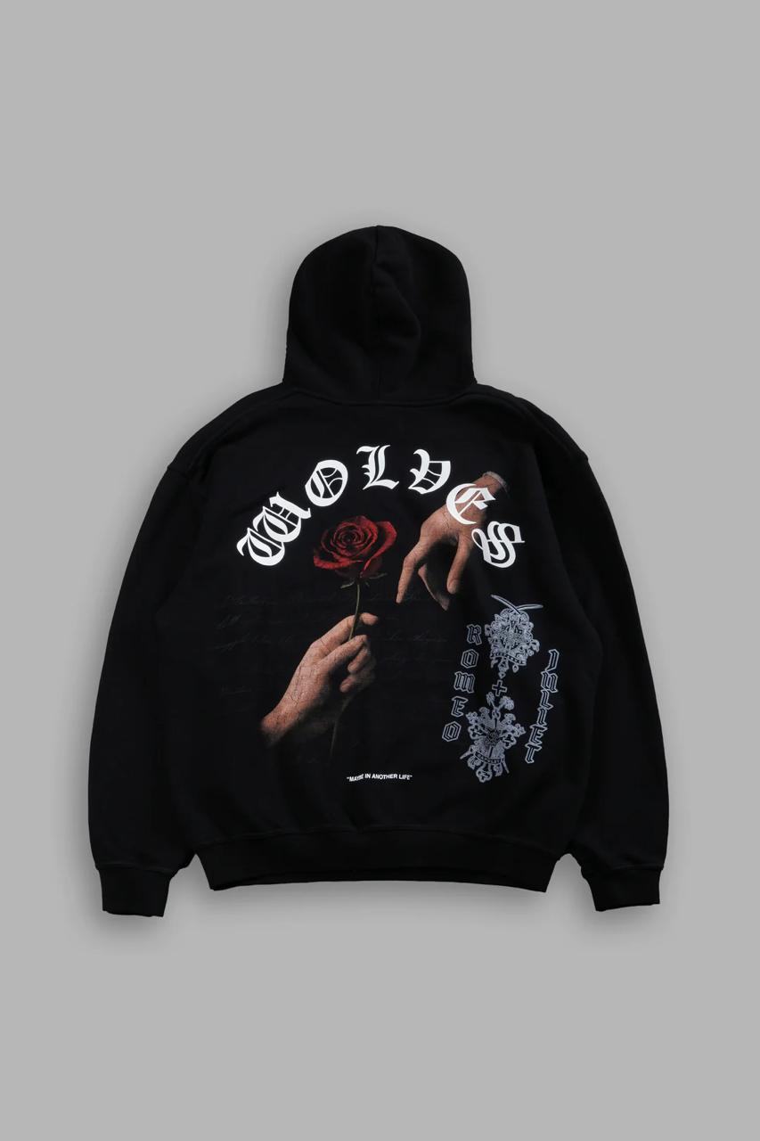 DarcSports Wolves Roses Hoodies