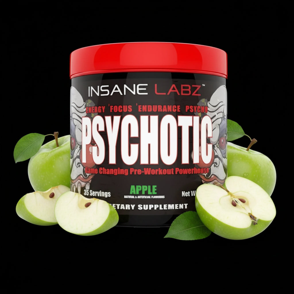 Psychotic Pre Workout Apple 35 serv