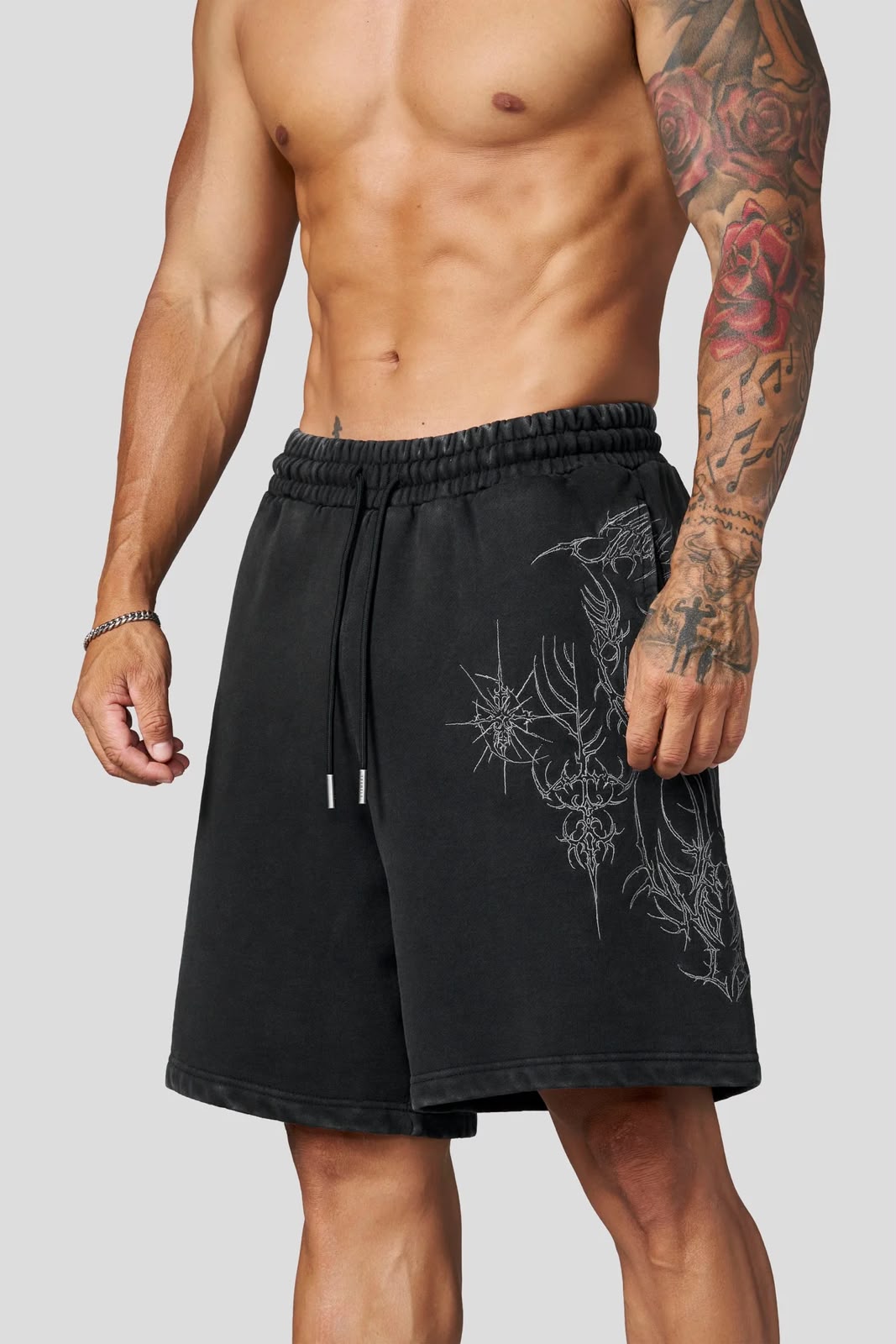 YoungLA Cyberpunk Fleece Shorts