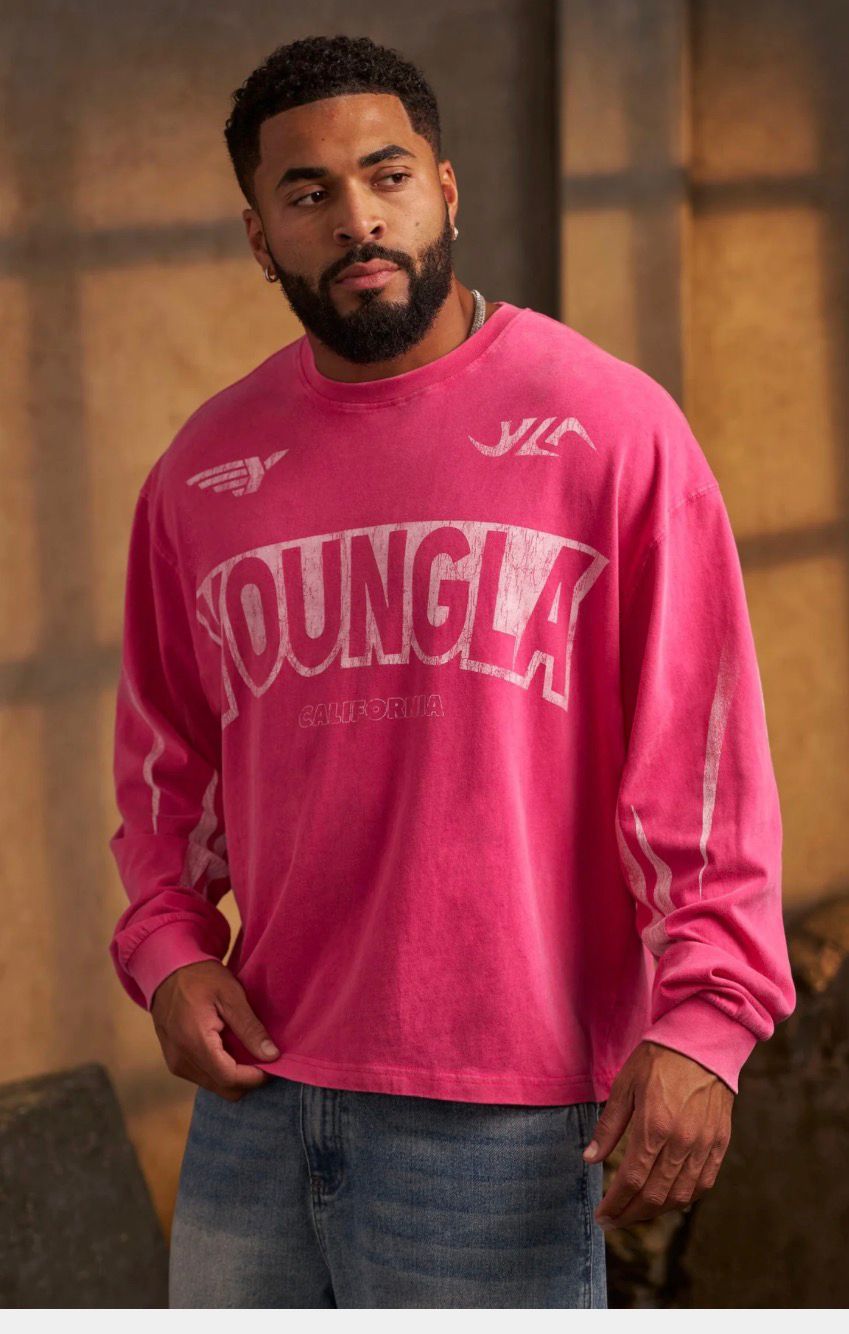 YoungLA Moto Longsleeves Red