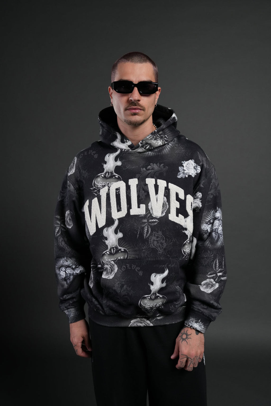 DarcSports Always Loyal "Pierce" Hoodie in Corazon