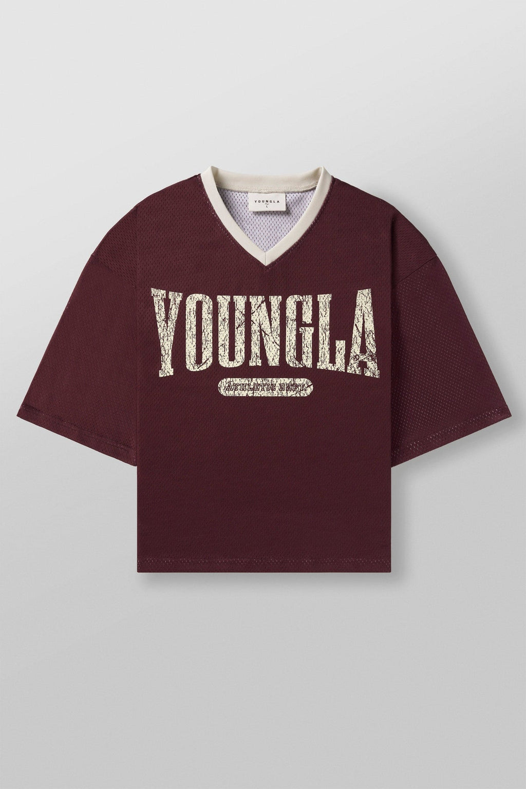 YoungLA Varsity Football Cropped Jersey