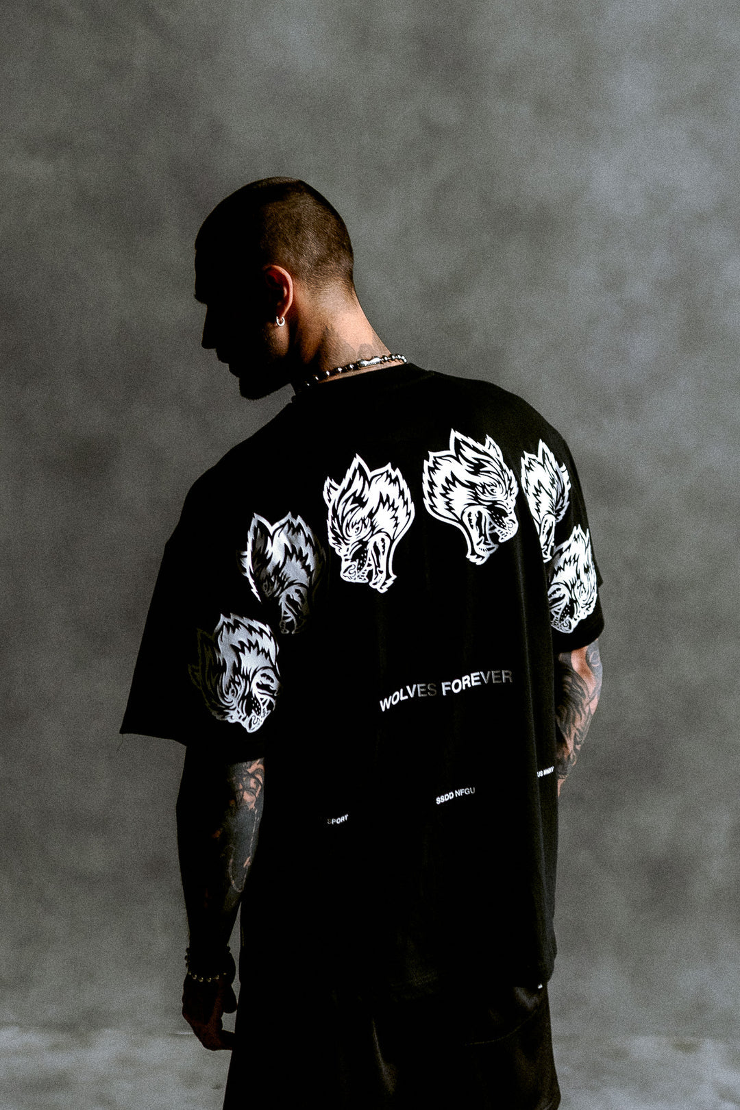 DarcSports Wolves Have Your Back "Premium" Oversized Tee