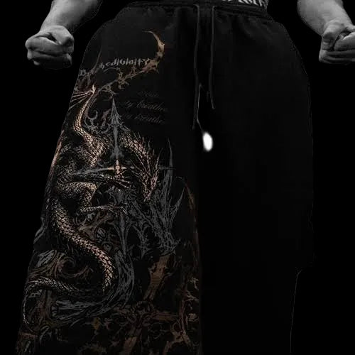 Breathedivinity Draconian Metallic Oversized Cargo