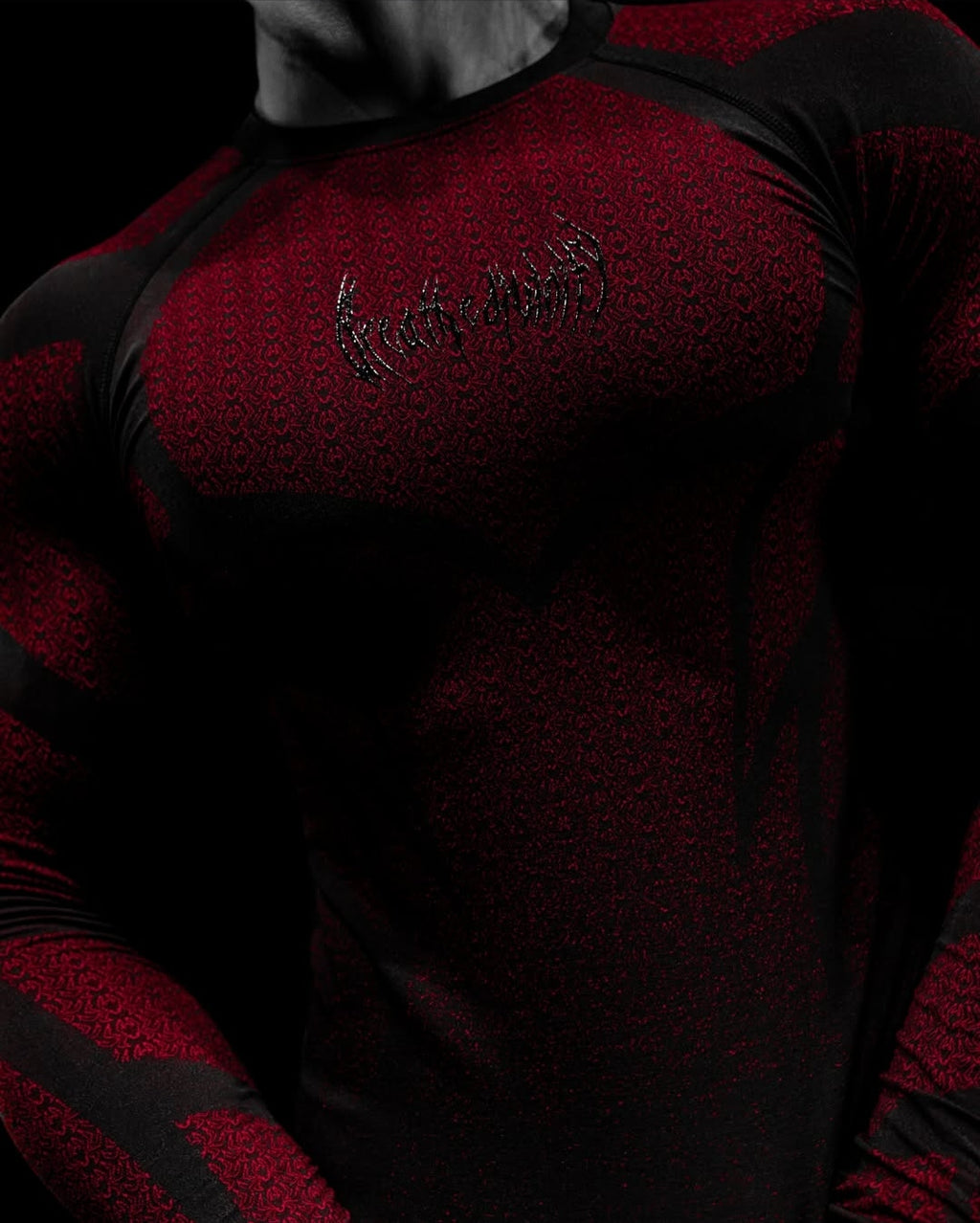 Breathedivinity Doom Tech Spider Corpse Longsleeves Compression Red