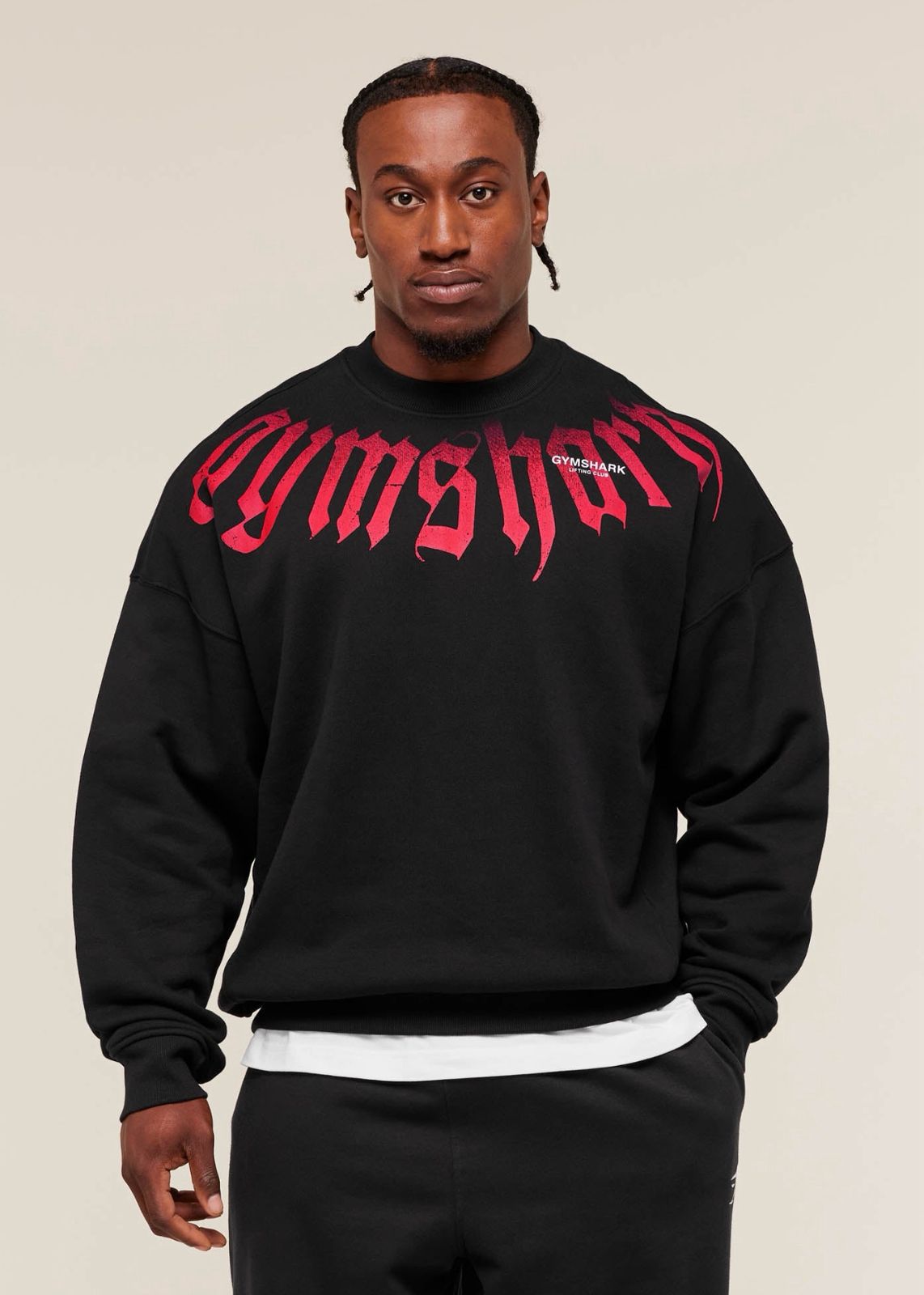 Gymshark Fade Graphic Long Sleeve T-Shirt