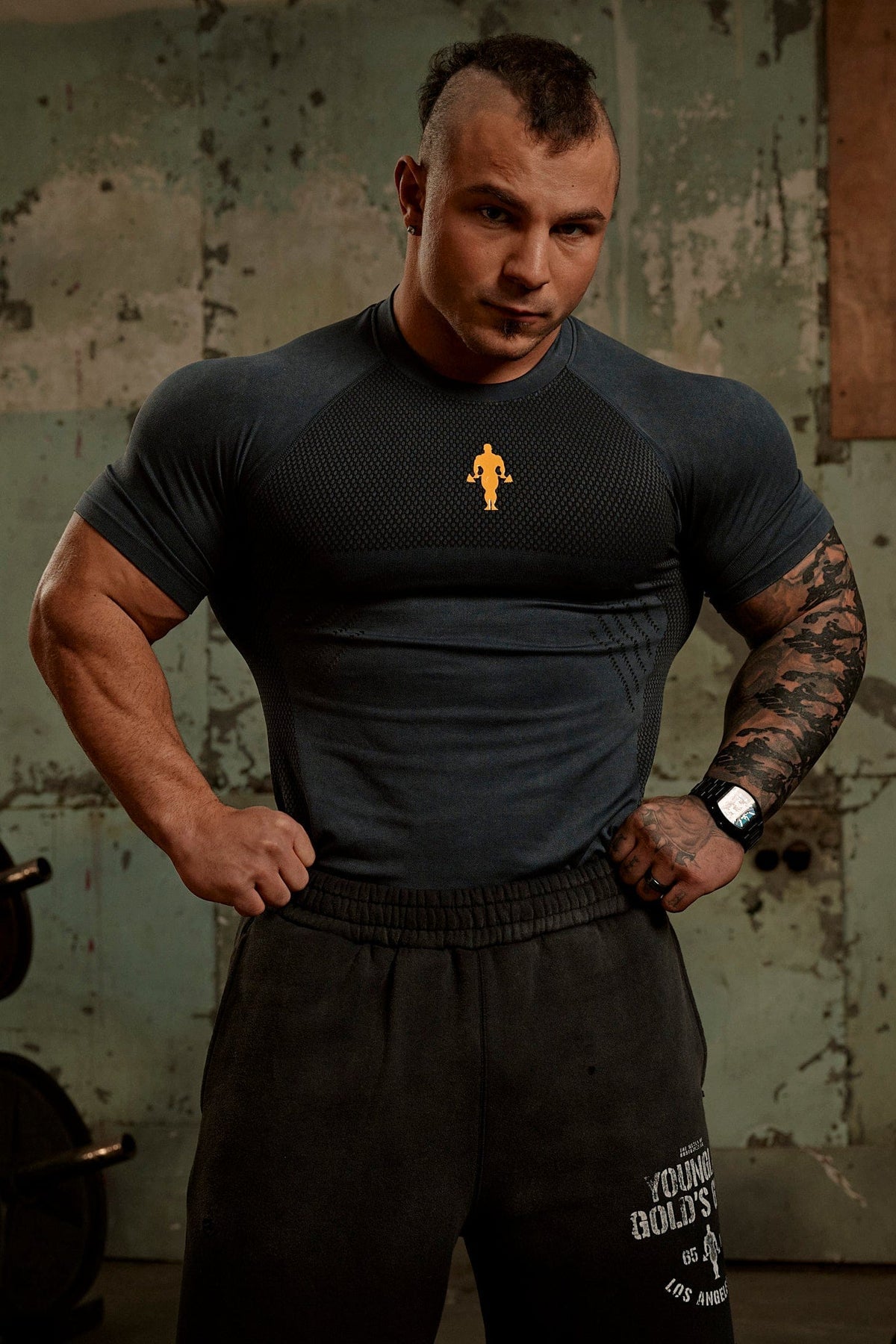 YoungLA Gold's Iron Legacy Compression Tees