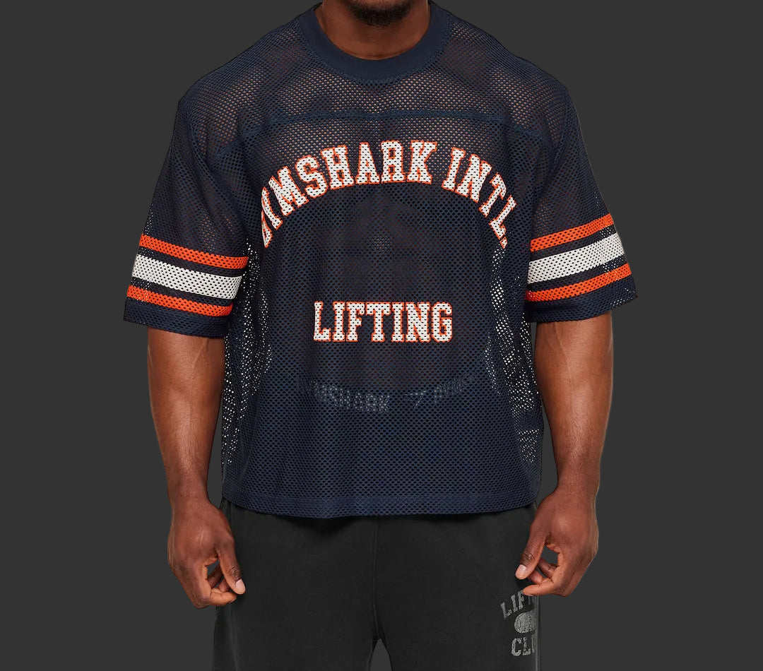 Gymshark Collective Mesh Contrast Jersey