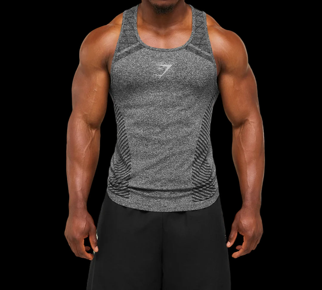 Gymshark Devant Seamless Tank Black