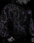 Breathedivinity Oversized Sanctuary Zip Up Hoodie