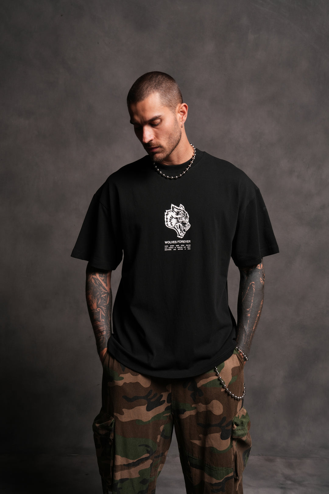 DarcSports Wolves Have Your Back "Premium" Oversized Tee