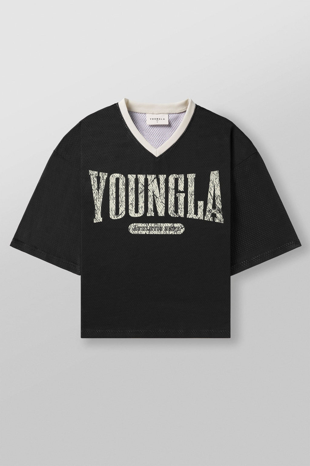 YoungLA Varsity Football Cropped Jersey