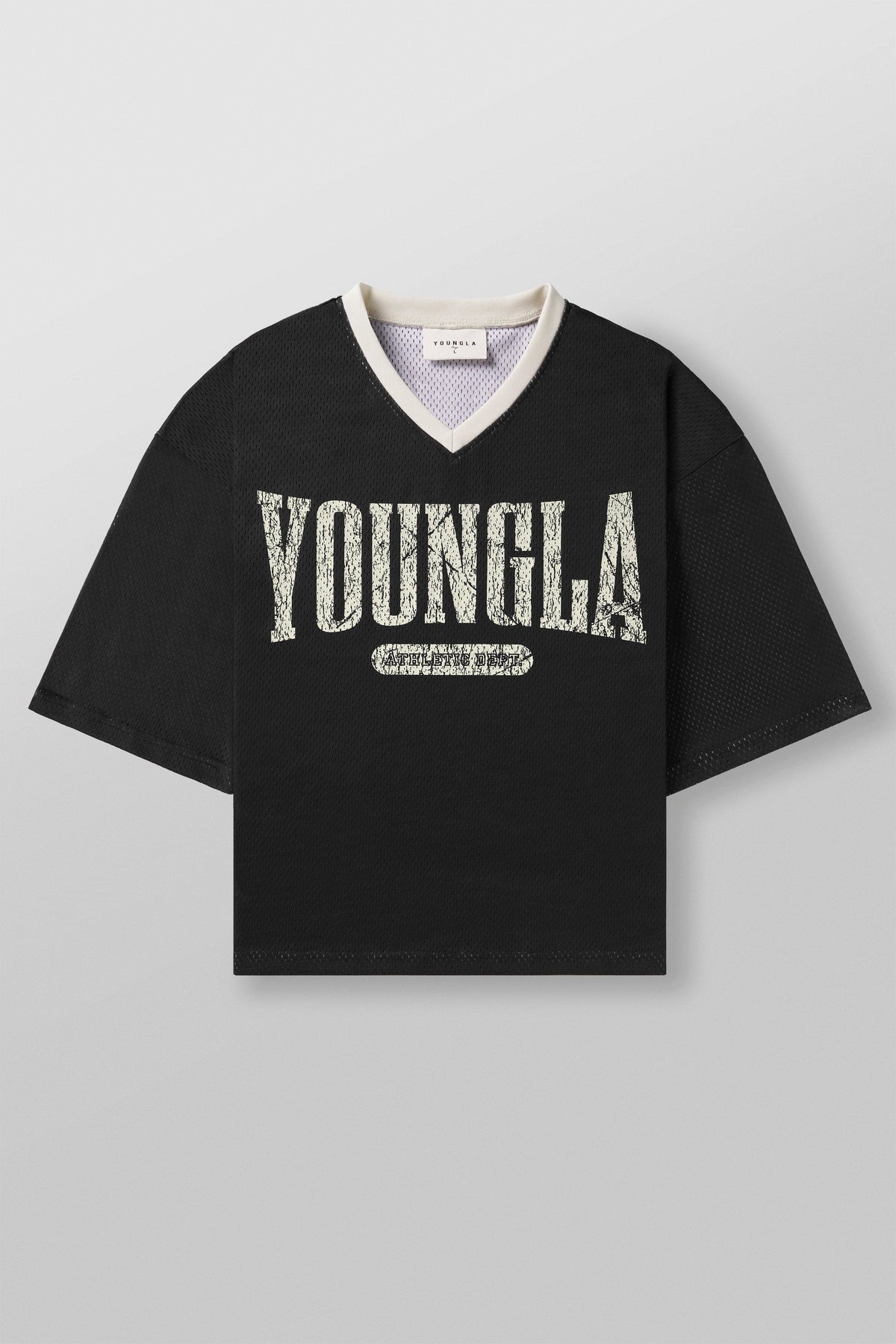 YoungLA Varsity Football Cropped Jersey