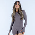 DFYNE Impact Long Sleeve One Piece Truffle