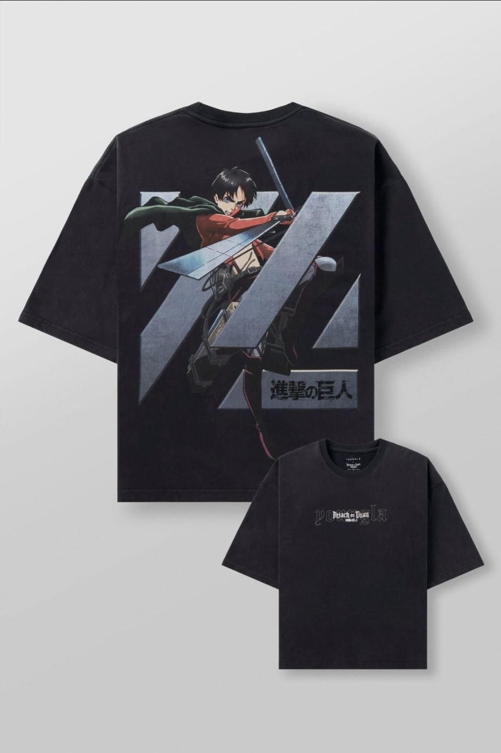YoungLA AOT© x YLA Cropped Tees