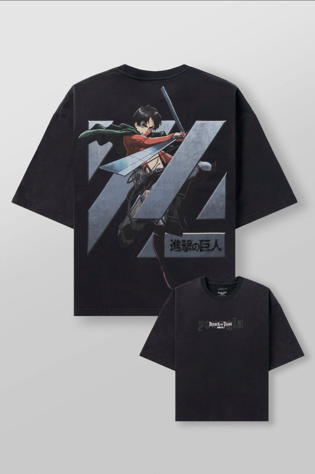 YoungLA AOT© x YLA Cropped Tees