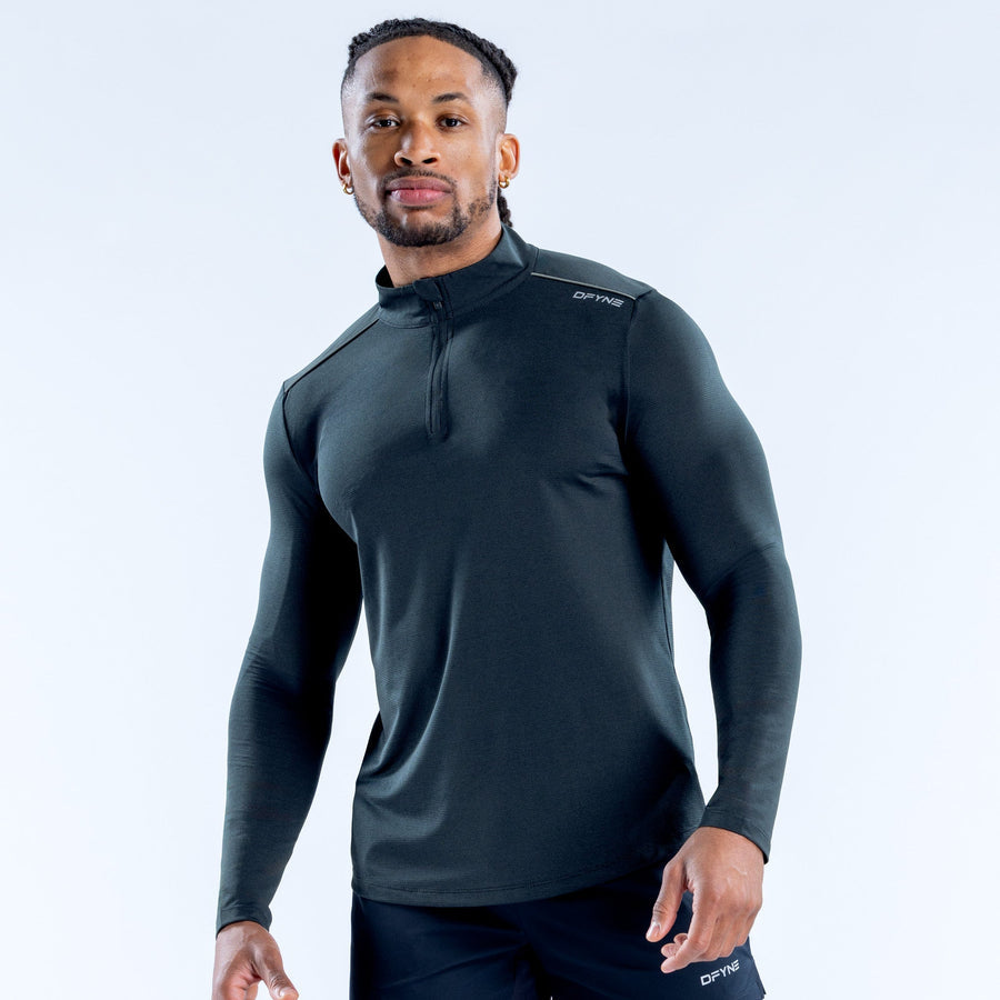 DFYNE Charge Quarter Zip Slate