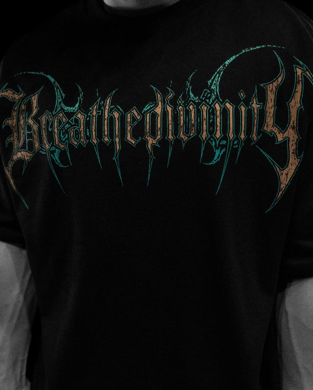 Breathedivinity Atonement Oversized T-shirt Dual