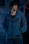 YoungLA Batman Armored Zip-Ups Gris