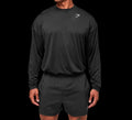 Gymshark Arrival Oversized Long Sleeve T-Shirt - Black