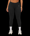 Gymshark Lift Seamless 2.0 Mid-Rise Leggings Black