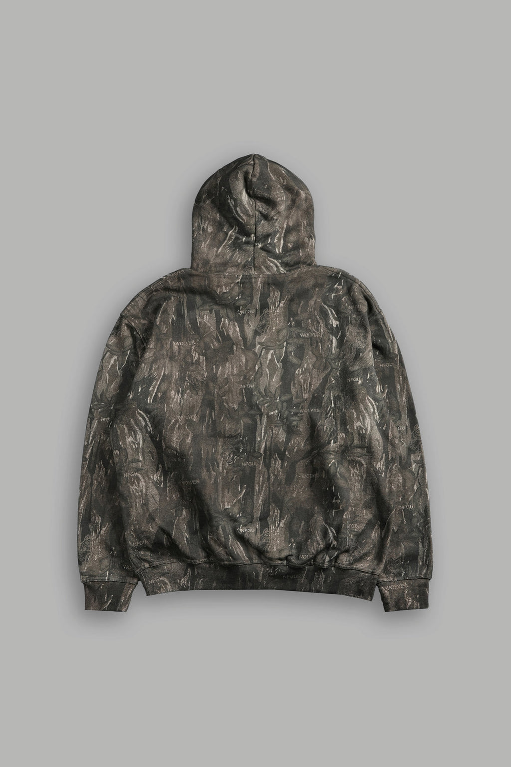 DarcSports Midnight Wolves "Pierce" Hoodie in Vintage Norse Camo
